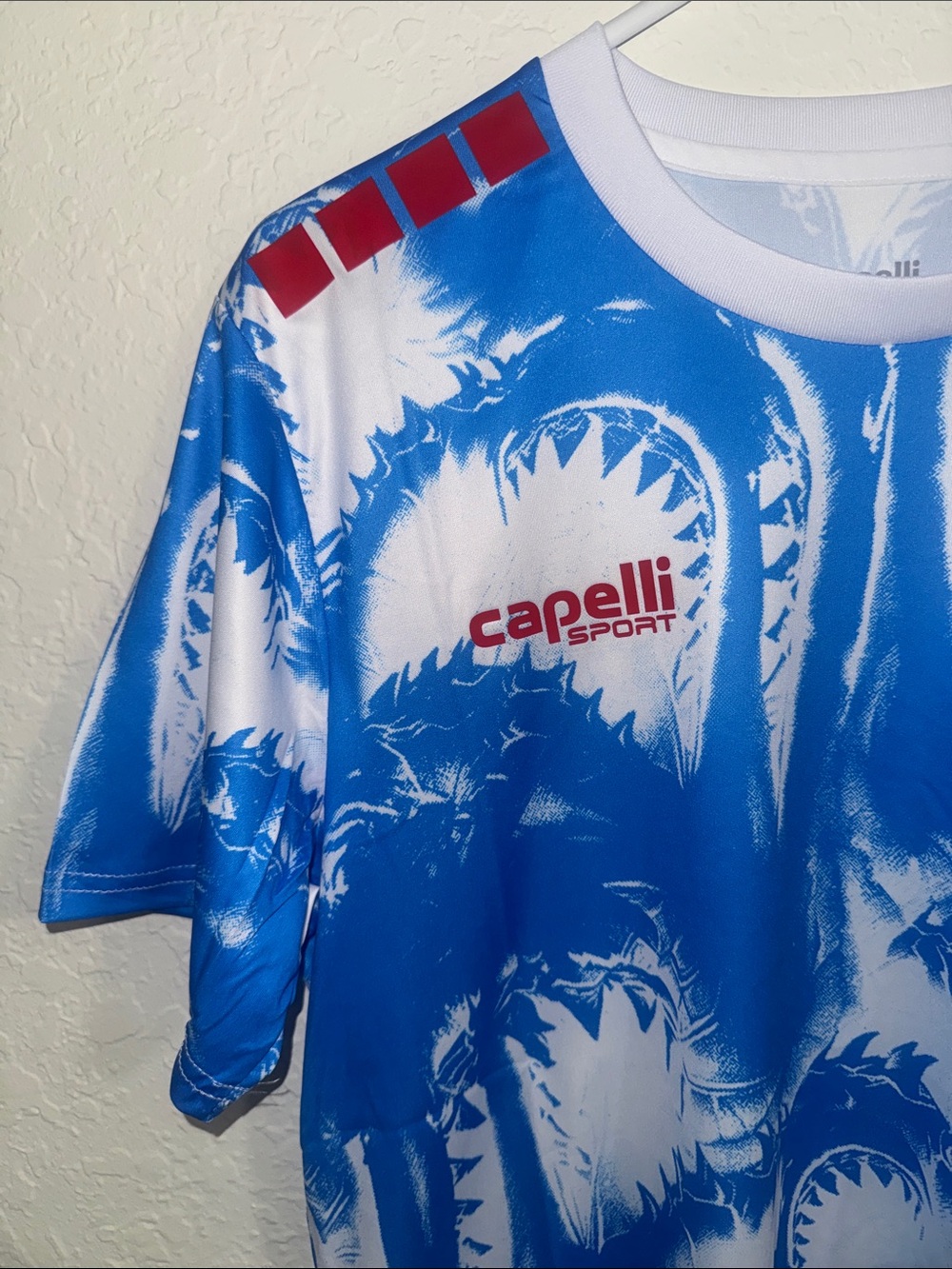 ✅NWT Cape Verde Cabo Verde World Cup 2026 Blue White Soccer Jersey - Picture 6 of 10